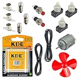 InputMakers – Mittelstufe Pädagogische Elektro Kit – Elektrobaukasten für Kinder, Elektro Baukasten, Kinder Electric, Elektromotor, dc Motor, Elektro Experimentierkasten, Easy Elektro Start