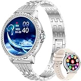 CIVO Smartwatch Damen Wasserdicht Fitness: 111+ Sport Outdoor Taschenlampe Fitnessuhr - Tracker Blutdruck Pulsmesser Schrittzähler Smart Watch für Android iOS