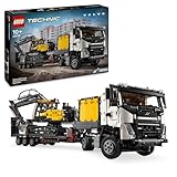 LEGO Technic Volvo FMX LKW mit EC230 Electric Raupenbagger, Kinderspielzeug, Geschenkset für Jungen und Mädchen ab 10 Jahren, Spielzeug Baufahrzeuge, Bagger-Spielzeugset 42175