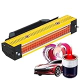 YSXXIAN Infrarot-Trockner für Autolack, 1000 W, 2000 W, zum Backen von Möbeln, 0,6 x 0,38 m² Backbereich, tragbarer Kurzwellen-Infrarot-Heizstrahler, Handgerät, 1000 W-110 V