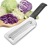 Bajbumgn Krauthobel,Zweischichtiges Gemüseschneidewerkzeug | Multifunktionaler Gemüseschneider Für Karotten Kartoffeln Kohl