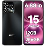 CUBOT A40(2025) Android 15 Smartphone Ohne Vertrag, 6.88' HD+120Hz Handy Ohne Vertrag, 12GB+256GB/1TB Handy Günstig, 48MP+16MP, 5100mAh Simlockfreie Handys, 4G Dual SIM/Face ID/NFC/Dual Lutsprecher