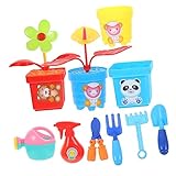 KICHOUSE 1 Set Blumenspielzeug Set Schaufel Kinderwerkzeuge Kinderspielzeug Werkzeuge Für Für Babys Für Kleinkinder Kinderspielhaus Lernspielzeug Kinderspielzeug Kreatives