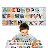 Magnetische Buchstaben, magnetische Alphabetbuchstaben,Interaktiver pädagogischer Holzbriefmagnete - Vorschullernspielzeug, Kühlschrankmagnetaufkleber für, Mädchen, Kinder im Alter von 3+