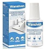 Wansiven Emaille Reparatur Lack, Badewannenlack Weiß 30 ml