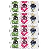HS Candle Duftkerzen Selection 12er Pack im Glas, lange Brenndauer und angenehmer Duft (Romantic Selection)