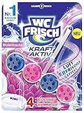 WC-Frisch Kraft Aktiv Duftspüler Blütenfrische, WC-Reiniger, 1 Stück, mit Lufterfrischer Effekt für einen intensiven Duft