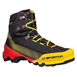 LA SPORTIVA M Aequilibrium St GTX Colorblock-Schwarz - Gore-Tex Technischer funktionaler Herren Bergschuh, Größe EU 44