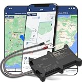 Transpoco FMT100 2G GPS-Tracker – Echtzeit-Tracking & Kostenlose Testversion | Kompatibel mit Auto, Transporter, Motorrad, Wohnwagen, Traktor | Einfache Installation 12-24V | GPS-Fahrzeug-Tracker 2G