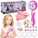 FORMIZON Automatic Hair Braider, 240 Pcs Hair Bedazzler Kit, Haarschmuck Mädchen Haarflechtmaschine, Haar Styler Edelsteine Werkzeug