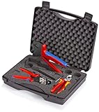 Knipex Werkzeug-Set Werkzeugkoffer für Photovoltaik, 3-teilig
