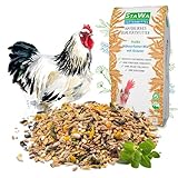 STAWA Hühnerfutter-Mix mit Kräuter, ohne Gentechnik, Alleinfuttermittel für Hühner, 25 kg