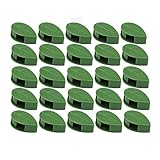 Qtrednrry 100 StüCke Pflanze Kletterwand Befestigungsclips, GrüNes Blatt für Garten Wandclip, Vines Traction Unsichtbarer Halter für Wanddekor