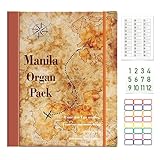 Bomefoi Organizer für wichtige Dokumente – wichtige Dokumentenhalter – Anti-Verlust-Akkordeon-Aufbewahrungsordner für Andenken, Urkunden, Geburtsurkunden