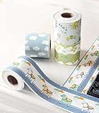 Self-adhesive sealing tape,waterproof sealing tape joint sealing tape, bathroom sealing tape, waterproof adhesive tape sealing tape for kitchen, toilet, gap, wall corner vierblättriges Kleeblatt
