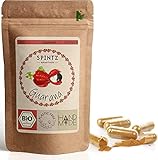 SPINTZ® 160 Stk. Bio Guarana Kapseln - hochdosierte Bio Guarana Tabletten - 3000mg Guarana Pulver je Tagesdosis - natürliche Guarana Koffeintabletten hochdosiert - Vegan - plastikfrei verpackt