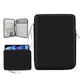 Taschen für Tablets 9-11' Tablet Tasche Kompatibel mit iPad Pro 11 M4 2024/11 Zoll iPad Air M2 2024/iPad 10th 10,9 2024/iPad Air 5/4 10,9 Schwarz