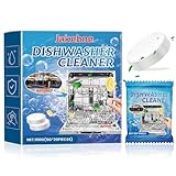 Spülmaschinen-Reiniger, Spülmaschinenreiniger Tabs, 20 Stück Geschirrspüler Reiniger, Maschinenreiniger, Spülmaschinentabs, Geschirrspültabs gegen Fett und Kalk
