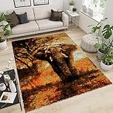 SZKBEUO 38x52 cm Knüpfteppich Zum Selber knüpfen Knüpfset Teppich Tapisserie, 3D Teppich Knüpfen Set Erwachsene Knüpfsets Latch Hook Kit Selbst Knüpfen für DIY Handwerk Geschenk