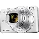 Nikon Coolpix S7000 Digitalkamera (16 Megapixel, 20-Fach Opt. Zoom, 7,6 cm (3 Zoll) LCD-Display, USB 2.0, bildstabilisiert) weiß