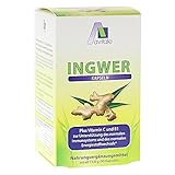 Avitale Ingwer 500 mg Kapseln + Vitamin B1+C, 90 Stück, 1er Pack (1 x 74 g)
