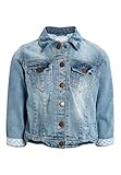 NEXT Mädchen Jeansjacke (3 Monate Bis 6 Jahre) Mittel Blau 2-3 Jahre