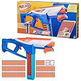 Nerf N Series Infinite Blaster und 80 präzise N1 Darts, Spannschlitten für Präzision und abnehmbares Gurtmagazin, Outdoorspielzeug für fortgeschrittene Spieler ab 8 Jahren
