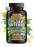 FLORA INTENSO® Probiotika Komplex 100 Mrd KBE/g -Laborgeprüfte 23 Bakterienstämme ohne Inulin- Darmbakterien Magensaftresistent mit Lactobacillus +Bifidobakterien -DE- SCHEUNENGUT®