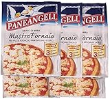 5x Mastro Fornaio Pizzahefe 21g Italienisch für Pizza und Focaccia Trockenhefe Paneangeli (105g)