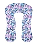 Amilian Kissenbezug, Bezug; Stillkissenbezug für Lagerungskissen, Stillkissen, Seitenschläferkissen, Pregnancy Pillow; Pillow Cover; Ersatzbezug; waschbar und abnehmbar; Größe ca. 330cm