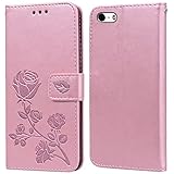 Hülle für iPhone 6 Plus/6S Plus Handyhülle,Klappbar Tasche Case,Standfunktion,Kartenfach,Silikon Bumper,Stoßfeste Schutzhülle Cover für iPhone 6 Plus/6S Plus(5.5')