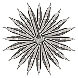 HAPINARY 20st Schreibfeder Ersatzfedern Für Füllfederhalter Füller Auswechselbare Stiftmine Stiftspitzen Stifte Masse Kugelschreiberminen Kugelschreiber Schwarz Nachfüllungen Silver Metall