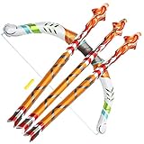 Milisten Aufblasbares Bogenschieß-set Für Kinder Partyspielzeug Pvc Ballon Mit 3 Pfeilen Und Handpumpe Kindergeburtstag Dekoration