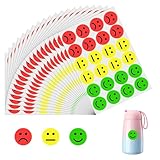 1200 Stück Smiley Aufkleber,Smiley Sticker,Sticker,Sticker Smiley,Smiley,Smi,Belohnungssticker,Stimmung Aufkleber, Für Tagebuch Moderationskarten Moderationskoffer Belohnungssticker