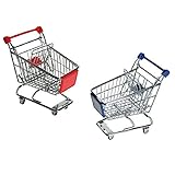 Junior Knows Mini-Einkaufswagen zur dekorativen Aufbewahrung