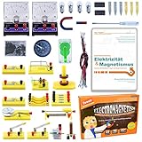 Teenii Experiments Science Kit für Kinder im Alter von 8-12 Jahren, Geschenkideen zum Geburtstag, Weihnachten für Jungen Mädchen, Elektrizität und Magnetismus Schaltung, STEM Physik, Lernspielzeug