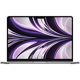Apple MacBook Air Laptop z czipem M2: Wyświetlacz Liquid Retina 13,6 cala, 16GB pamięci RAM, 256 GB pamięci masowej​​​​​​​ SSD, podświetlana klawiatura;​​​​​​​ gwiezdna szarość