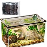 Aquarium-Abdecknetz – schützendes Deckelnetz für Aquarien, Anti-Spring-Design, magnetisch, anpassbare Größe, geeignet für verschiedene Aquarien