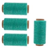 4 Spulen Leder Nähgarn 164 Yard Spule Gewachste Kordel Handnähen Zum Nähen Buchbinden Gewachstes Garn