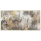 Handgemaltes Ölgemälde,Botanischer Stil,Kreative Goldfolie,Blatt,Baum,Textur,Großes Ölgemälde,Kunst,Modernes Abstraktes Kunstwerk,Leinwand,Wandkunst,Gemälde,Wohnzimmer,Schlafzimmer,Wohnkultur,Bilder,7