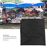 Doact Outdoor-Regenschirmabdeckung, Terrassenschirmabdeckung, Outdoor-Regenschirmabdeckungen, wasserdichte Regenschirmabdeckung, wasserdichte, Rostfreie Regenschirmabdeckung,