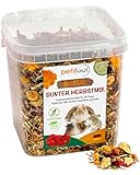 petifool Nager-Ergänzungsfutter 'Bunter Herbstmix', natürliches und gesundes Kaninchenfutter, 1er Pack (1 x 650 g)