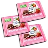 3 er Pack Ritter Sport Erdbeer Joghurt 3 x 100g