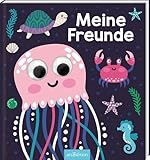 Meine Freunde – Qualle: Freundebuch mit lustigen Wackelaugen | ab 3 Jahren