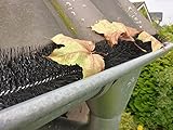 6m Rinnenraupe Ø15cm Laubschutz Dachrinnenschutz Marderschutz Laubabwehr