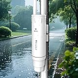 WONLINK Outdoor WLAN Access Point, 1200 Mbit/s Dual-Band WLAN mit 2 Antennen, 1x Ethernet Port, 24V PoE, WPS, MU-MIMO, IP66, unterstützt AP/Repeater/Router Modus, für zuverlässige Außennutzung