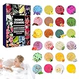 Adventskalender 2024 Badezusatz, Adventskalender Badezusatz, Adventskalender Baden, 24 Tage Countdown Bis Weihnachten, Duschbomben Mit Ätherischen Ölen, 2024 Duschbomben, Aromatherapie-Duschdampfer
