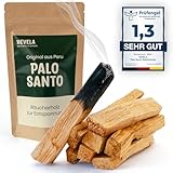Hevela - Palo Santo Räucherholz [100% natürlich] - original aus Peru - zur Entspannung - angenehmer Geruch - reinigt Negative Energie - wirkt natürlich gegen Insekten - aus nachhaltigem Anbau