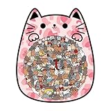 135 Teiliges Katzen Holzpuzzle Morandi Katzenpuzzle 2026 Neuer, Unregelmäßiges Puzzle In Katzenform, Kreatives Holzpuzzle Katze Für Erwachsene Kinder Katzenliebhaber Als Dekoratives Geschenk