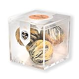 HENOSA 4er Teeblumen Box: Teeblumen, 3 Stück (1er Pack), Gemischte Früchte, Vegetarisch